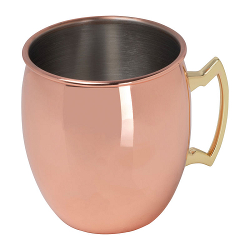 Cana din otel inoxidabil „Moscow Mule” cu invelis 1