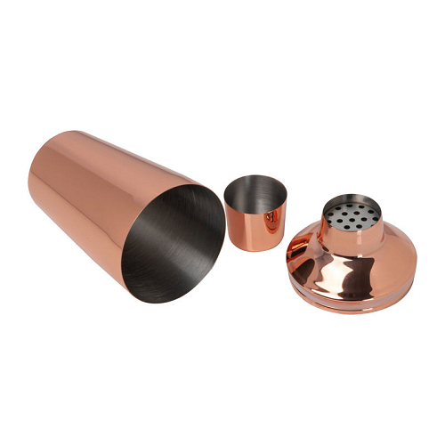 Cocktail shaker cu invelis din cupru, 500ml 3