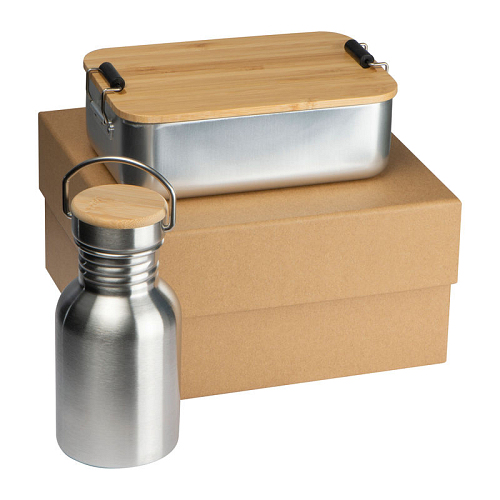 Set cadou mic cu caserola si sticla 2