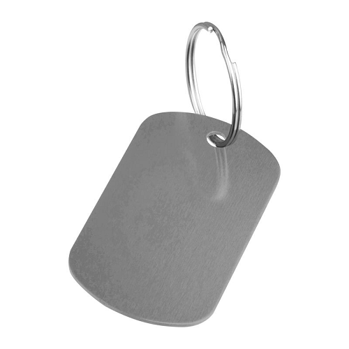 Breloc cu placuta metalica 1