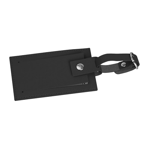 Eticheta pentru bagaj din piele artificiala 2
