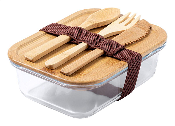 cutie din sticla pentru gustare, Cuttata 1