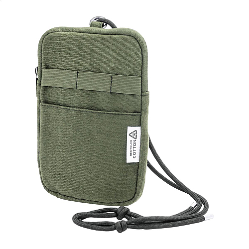 Geanta pentru telefon mobil, crossbody, din panza reciclata, CanvaFon 1