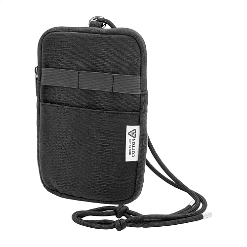 Geanta pentru telefon mobil, crossbody, din panza reciclata, CanvaFon 1