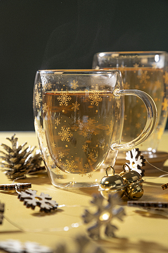 Cana termica, de Craciun, din stica, Snostro 4