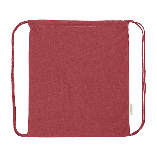 Rucsac cu snur, bumbac reciclat., Dropex 4