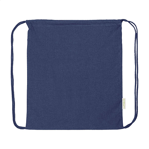Rucsac cu snur, bumbac reciclat., Dropex 3
