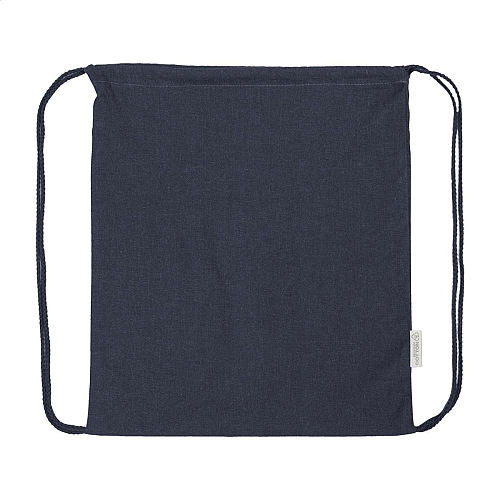 Rucsac cu snur, bumbac reciclat., Dropex 4