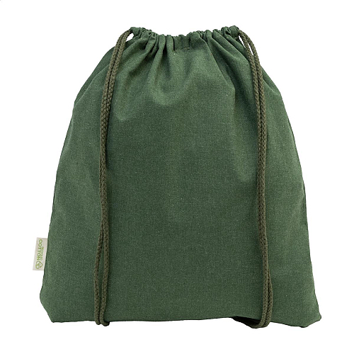 Rucsac cu snur, bumbac reciclat., Dropex 3