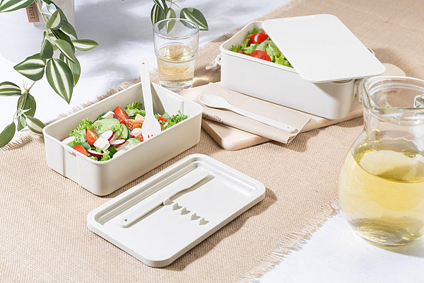 cutie pentru pranz, stivuibila, Duplox 2