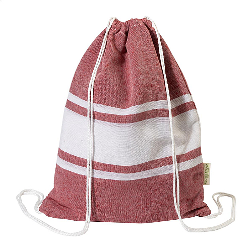 prosop de plaja, din bumbac reciclat si sac cu snur, Tortuga 4