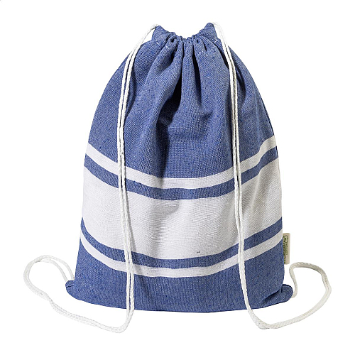 prosop de plaja, din bumbac reciclat si sac cu snur, Tortuga 2