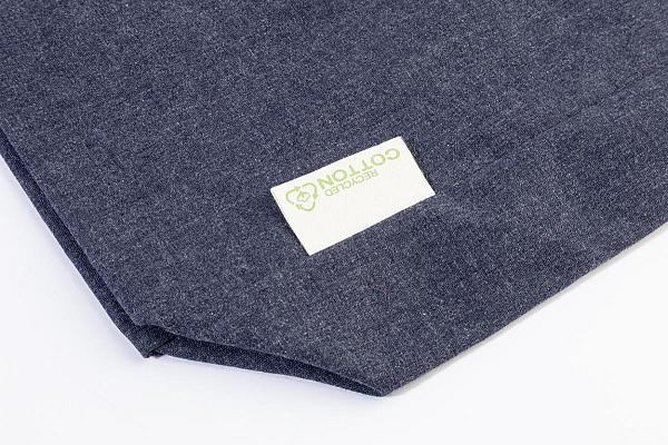 Sacosa de cumparaturi, din bumbac reciclat, Guspex Hue 4