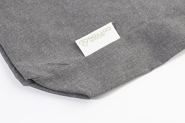 Sacosa de cumparaturi, din bumbac reciclat, Guspex Hue 4