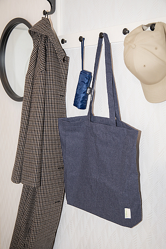 Sacosa de cumparaturi, din bumbac reciclat, Totepex Hue 4