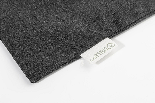 Sacosa de cumparaturi, din bumbac reciclat, Totepex Hue 3