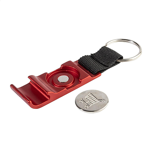 breloc cu deschizator de sticle si fisa carucior, OpenCart 4