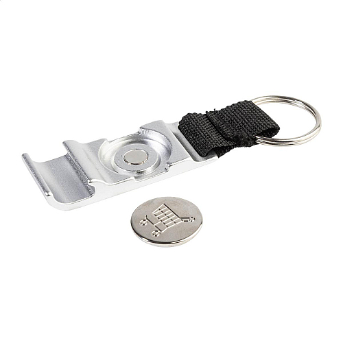 breloc cu deschizator de sticle si fisa carucior, OpenCart 4