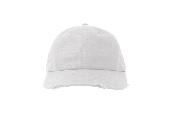 DAD HAT DESTROYED-S WHITE 2