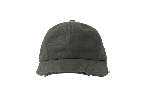 DAD HAT DESTROYED-S DARK GREY 2