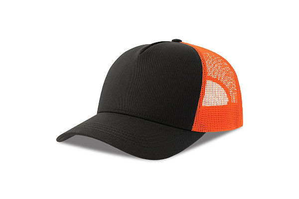 RAPPER COTTON-S BLACK-ORANGE FLUO 1
