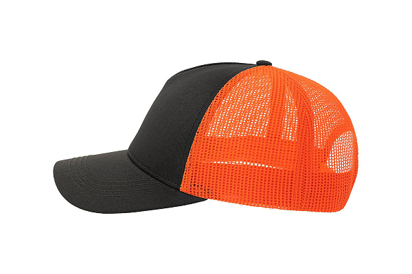 RAPPER COTTON-S BLACK-ORANGE FLUO 4