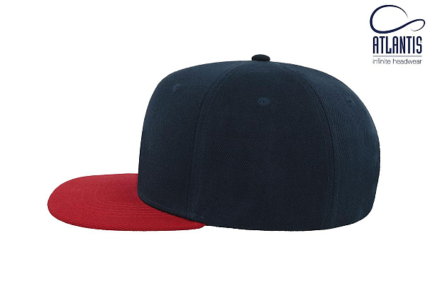 SNAP BACK ALBASTRU-RO&UACUTE;U 4