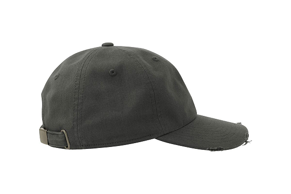 DAD HAT DESTROYED-S DARK GREY 3