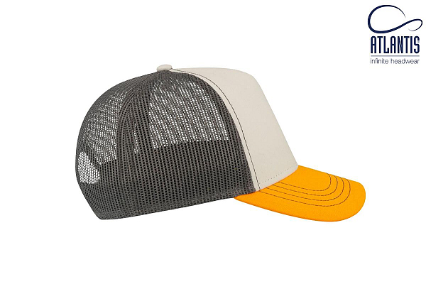 RAPPER CANVAS WHITE-YELLOW-DARK GREY 3