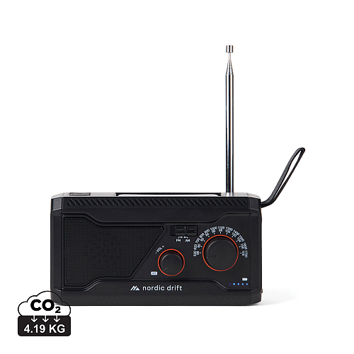 Radio multifunctional Nordic Drift Titan IPX4 4000mah 2