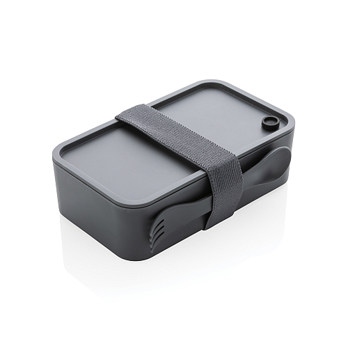 Cutie pentru pranz din PP cu tacam 2-in-1 1