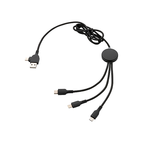 Cablu de incarcare 6 in 1 Light up logo 1