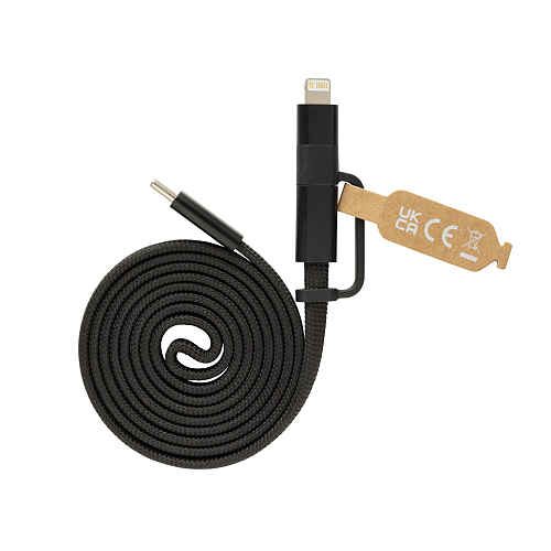 Cablu magnetic 2-in-1 Arc 60W RCS ultra-subtire 4