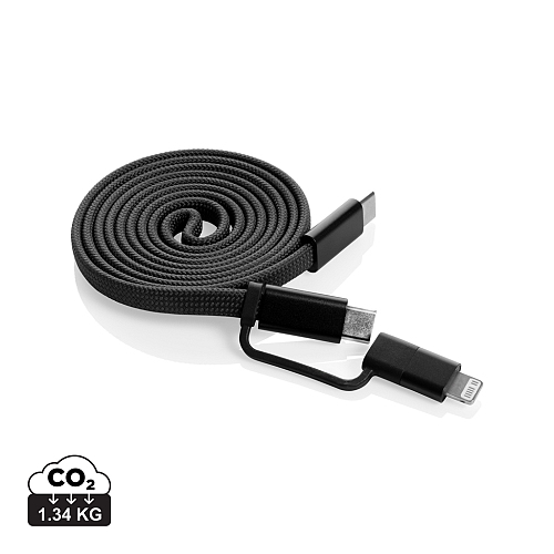 Cablu magnetic 2-in-1 Arc 60W RCS ultra-subtire 2