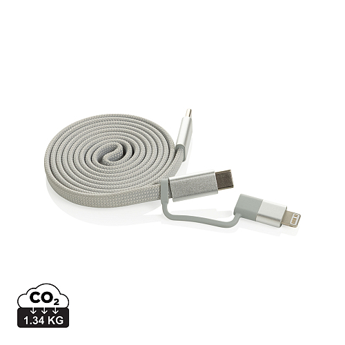 Cablu magnetic 2-in-1 Arc 60W RCS ultra-subtire 2