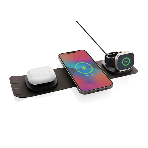 Incarcator wireless 3 in 1 Swiss Peak 15W RCS 3