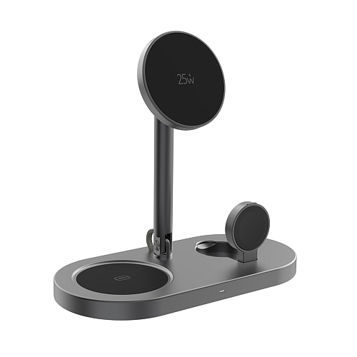 Incarcator wireless magnetic de birou Quantum 25W ultra-fast 1