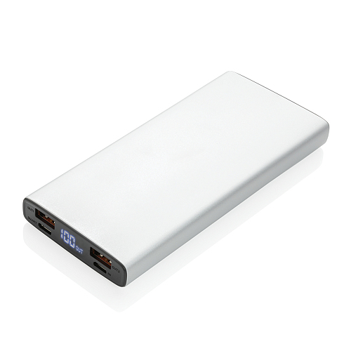 Powerbank 18W de 10.000 mAh din aluminiu 1