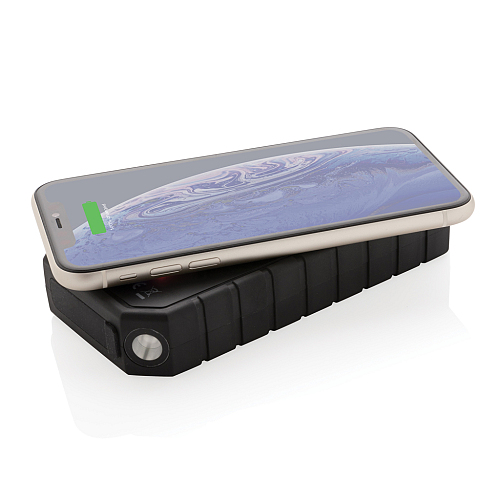 Powerbank solar wireless 10W din plastic reciclat RCS 3