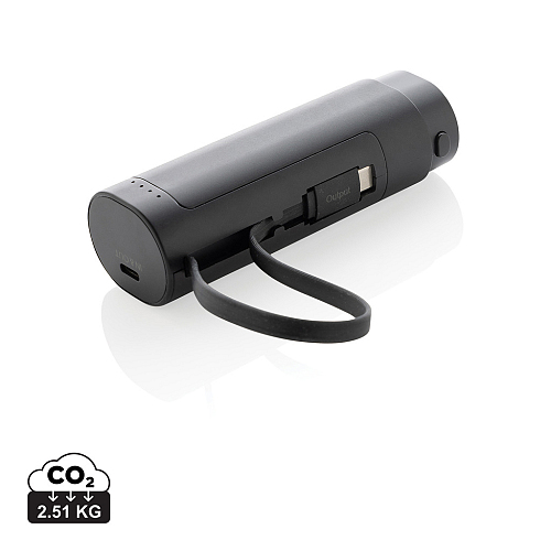 Powerbank CycleCell de 5000 mAh cu baterie detasabila 2