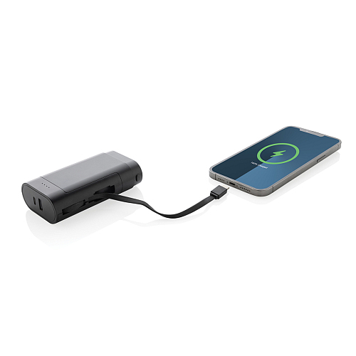 Powerbank CycleCell de 10.000 mAh cu baterie detasabila 4