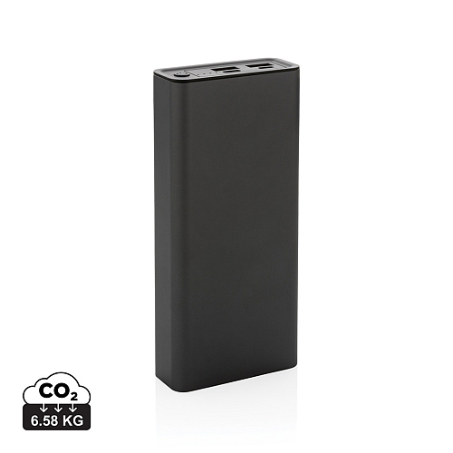 Powerbank Terra 20W de 20.000 mAh din aluminiu reciclat RCS 2