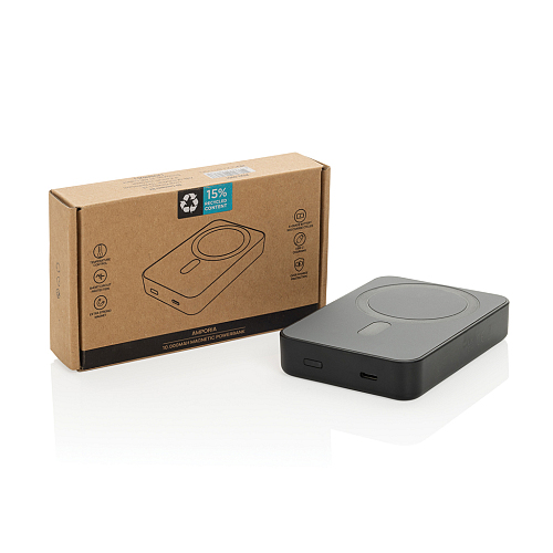 Powerbank magetic Amporia de 10.000 mAh din rplastic RCS 4