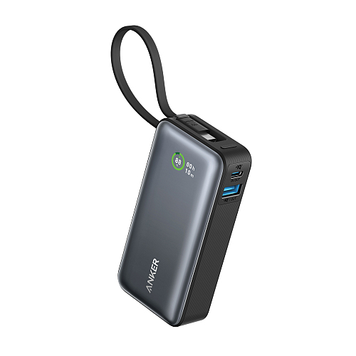 Powerbank Anker Nano 30W, cablu USB-C integrat 1