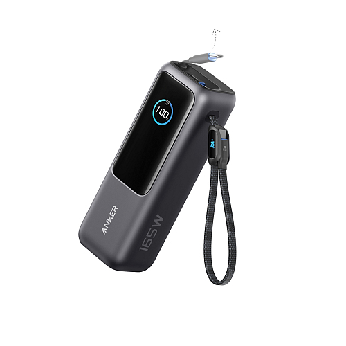 Powerbank Anker 25.000mAh 165W cu cablu retractabil 1