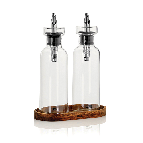 Set dispenser ulei si otet AdHoc Menage AromaPour 300ml 3