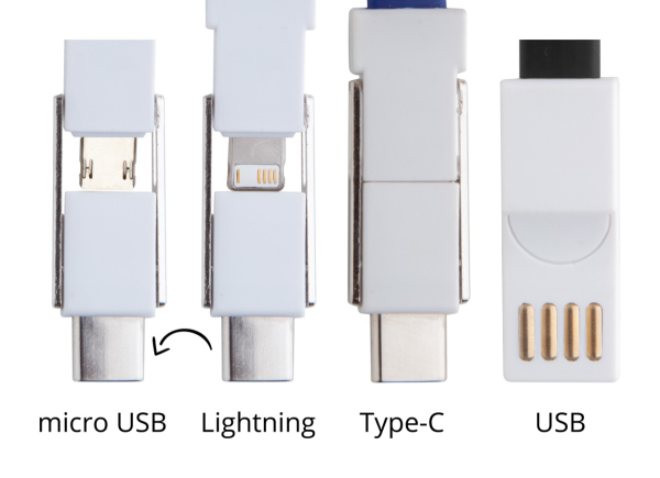 Breloc cablu USB, Hedul 3