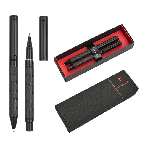 ESMEE SET of metal ballpoint pen and roller 1