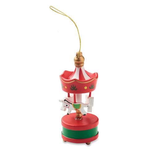 Ornament carusel din lemn 1