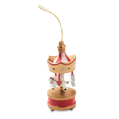 Ornament carusel din lemn 1